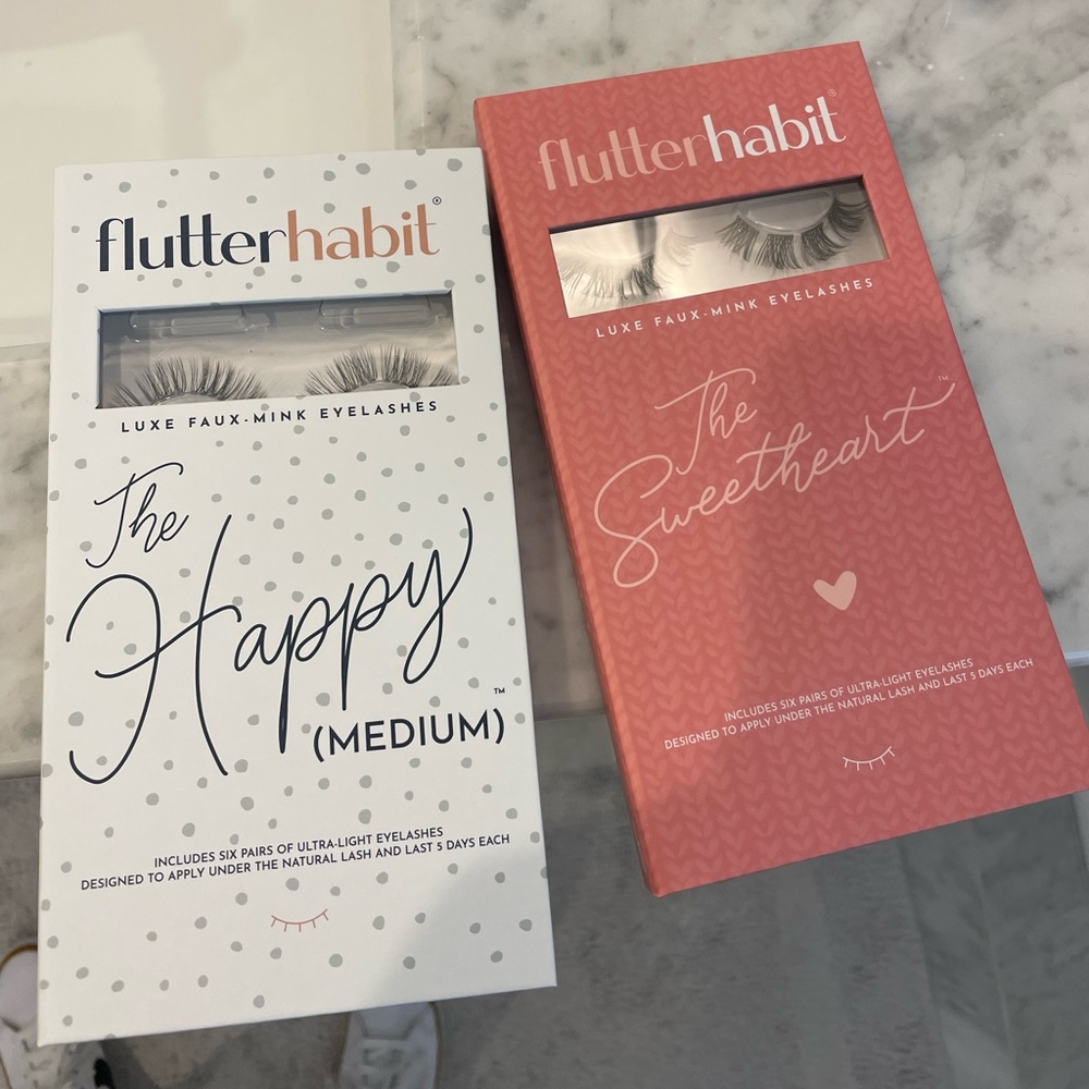 11 Pair FlutterHabit Lashes